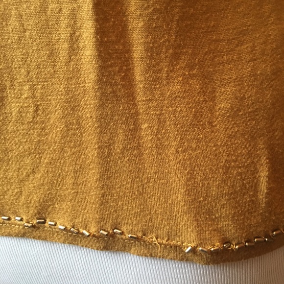 Free People beaded bell sleeve top - Picture 7 of 8